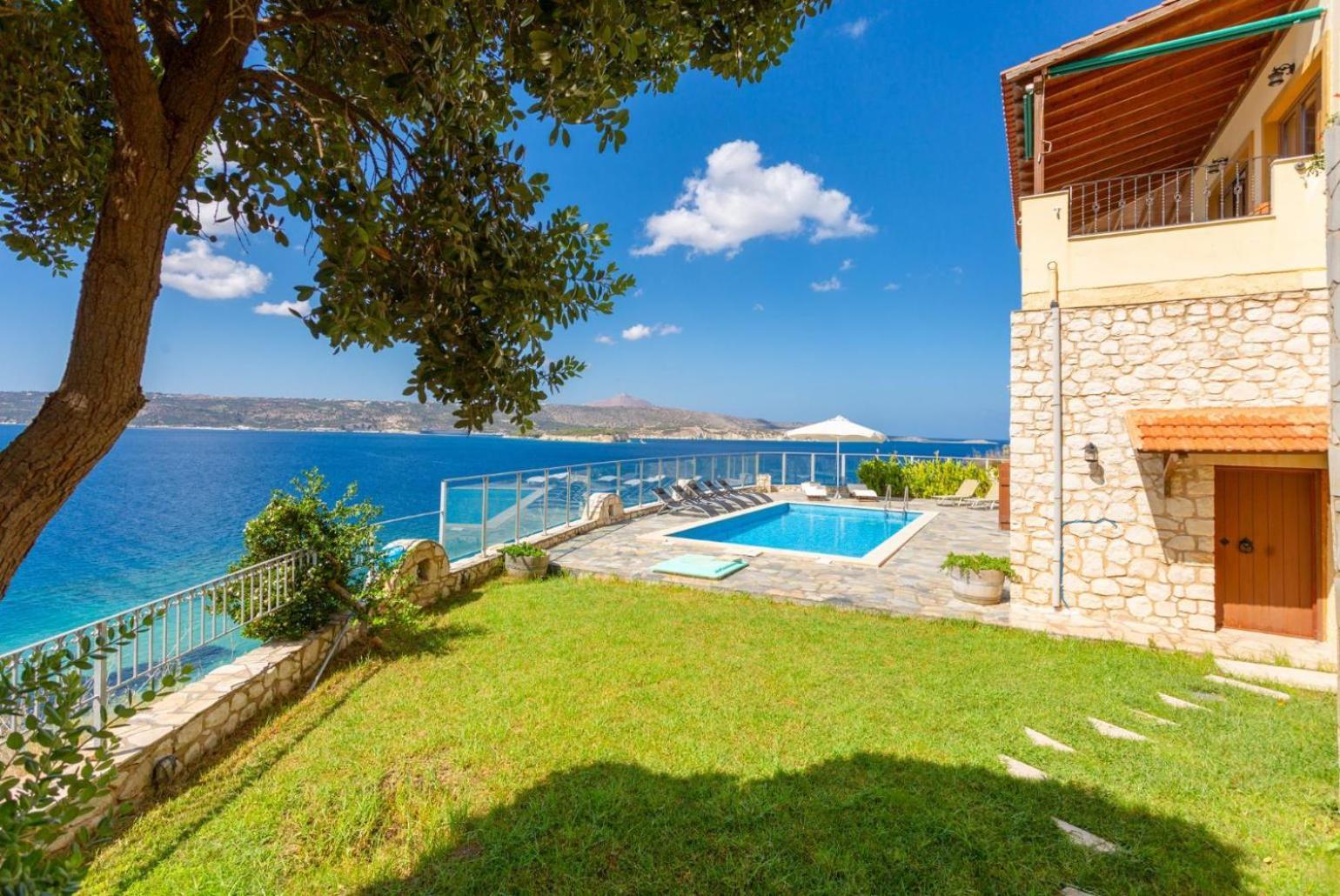 Villa Souda Bay View Kalámion Exterior foto